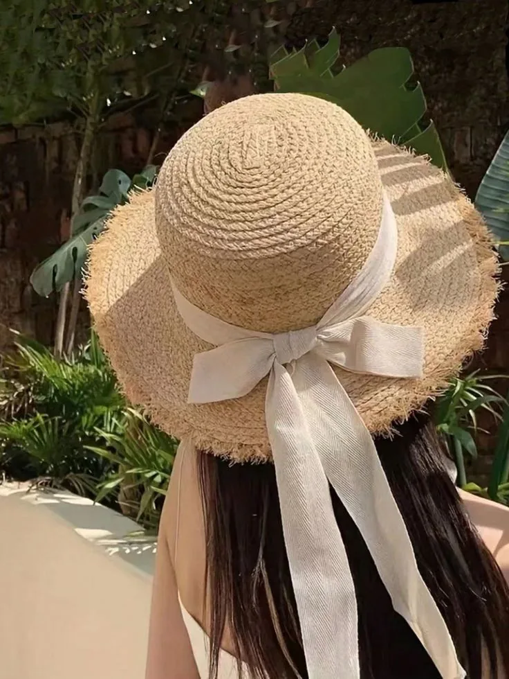 Sombrero de Paja con Lazo