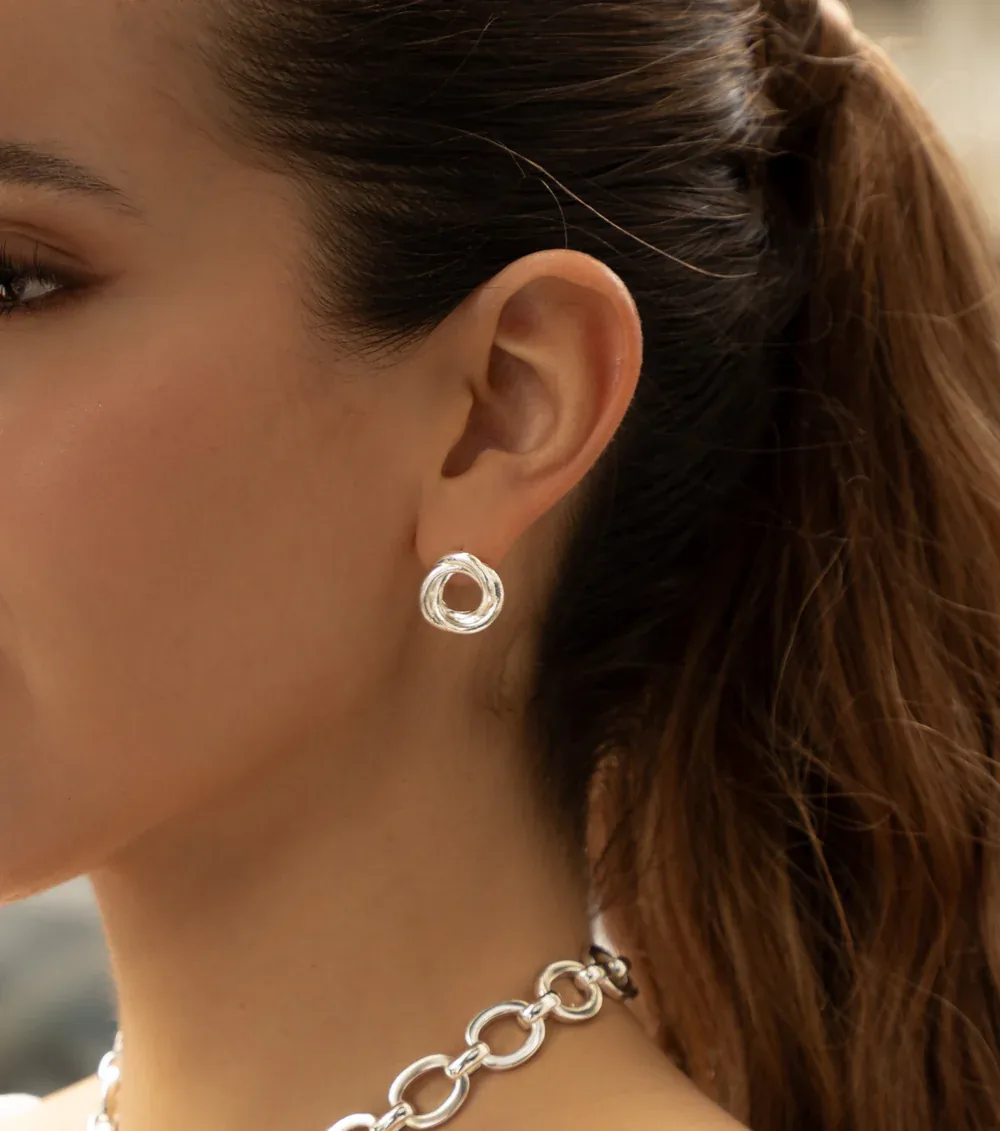 Pendientes Entrelazados