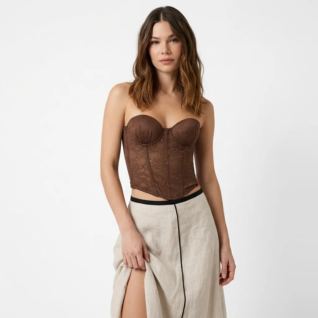 Corset Candida Color Espresso