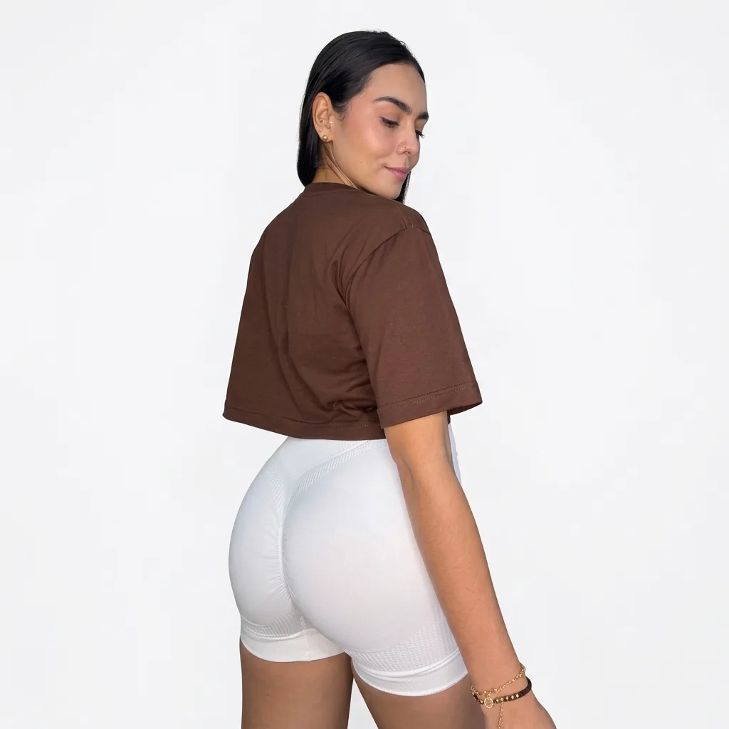 Conjunto Deportivo Dos Piezas Crop Top y Short