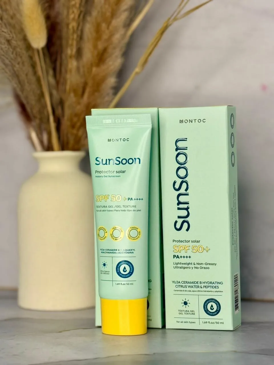PROTECTOR SOLAR EN GEL SUNSOON