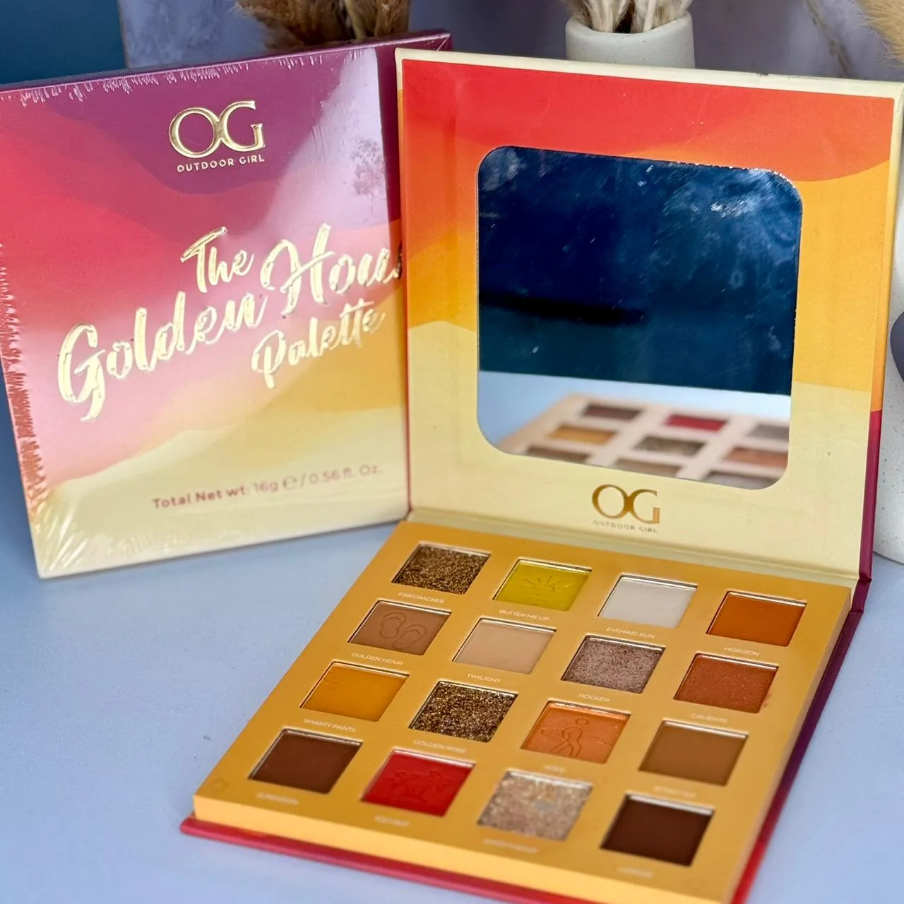 PALETA SOMBRAS X 16 GOLDEN HOUR OG