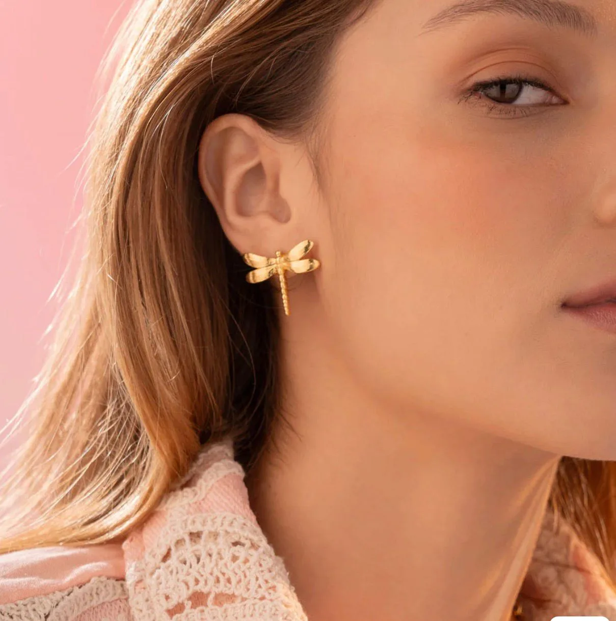 Aretes Libélula