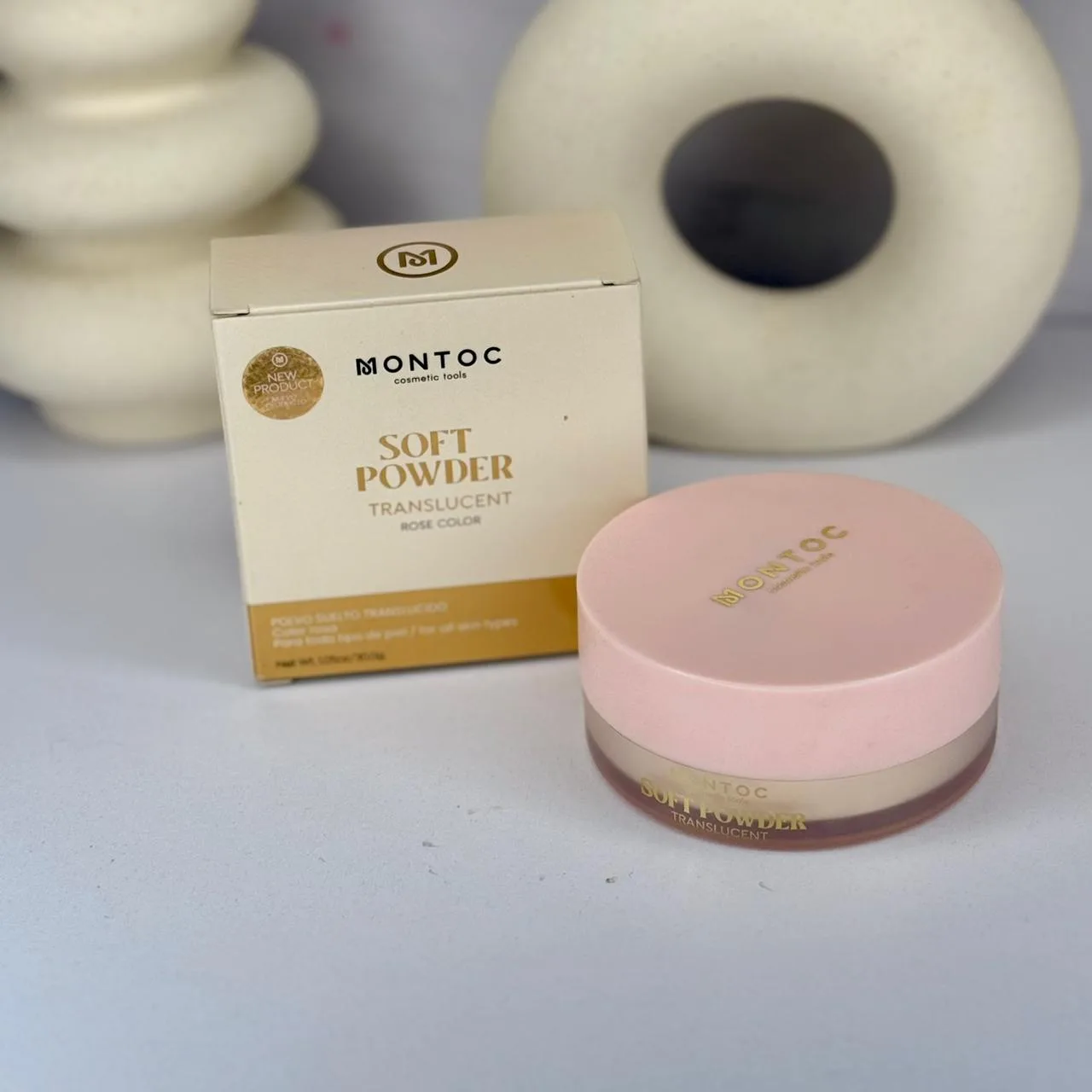 POLVO SOFT POWDER ROSE 30 GR MONTOC