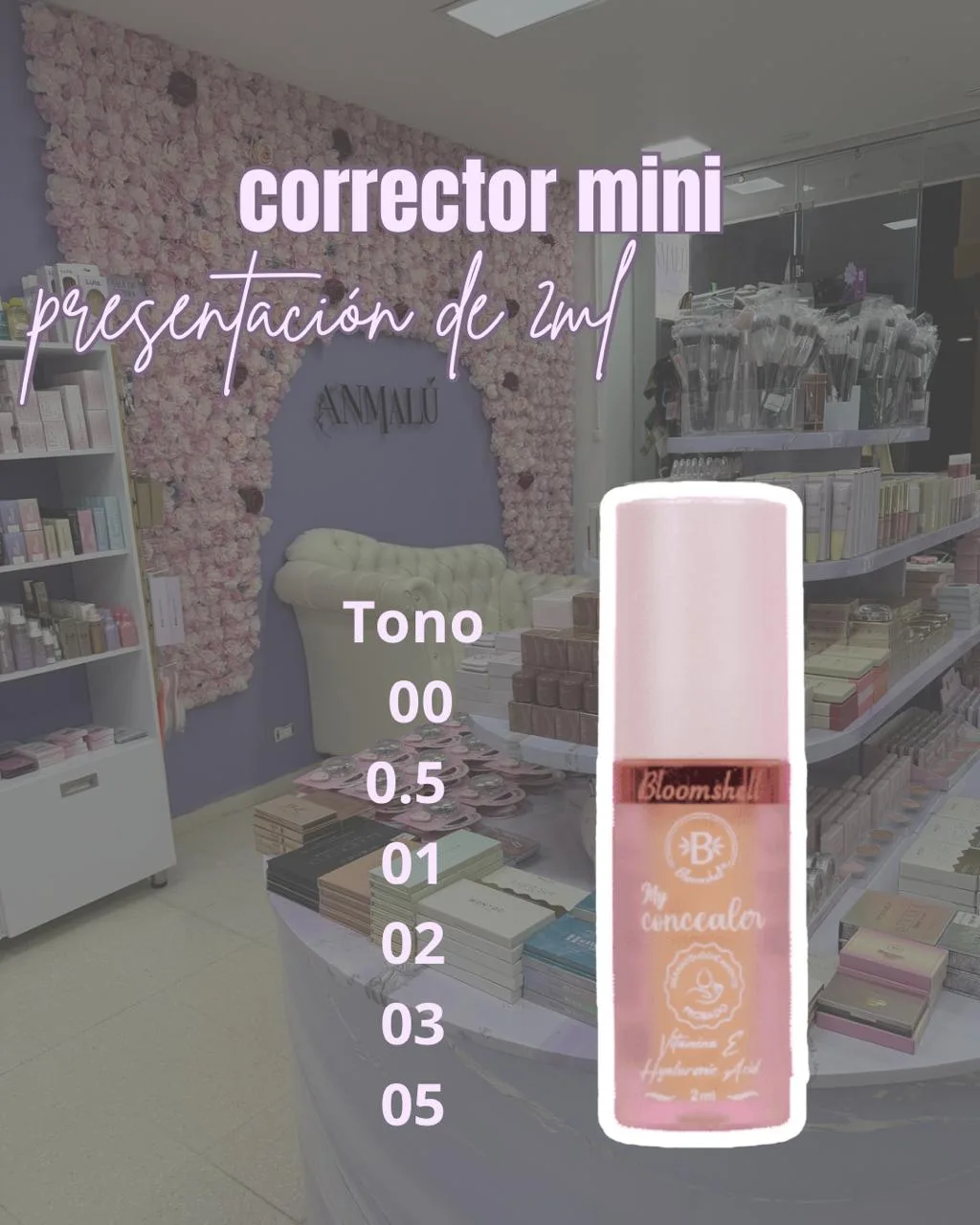 MINI CORRECTOR BLOOMSHELL