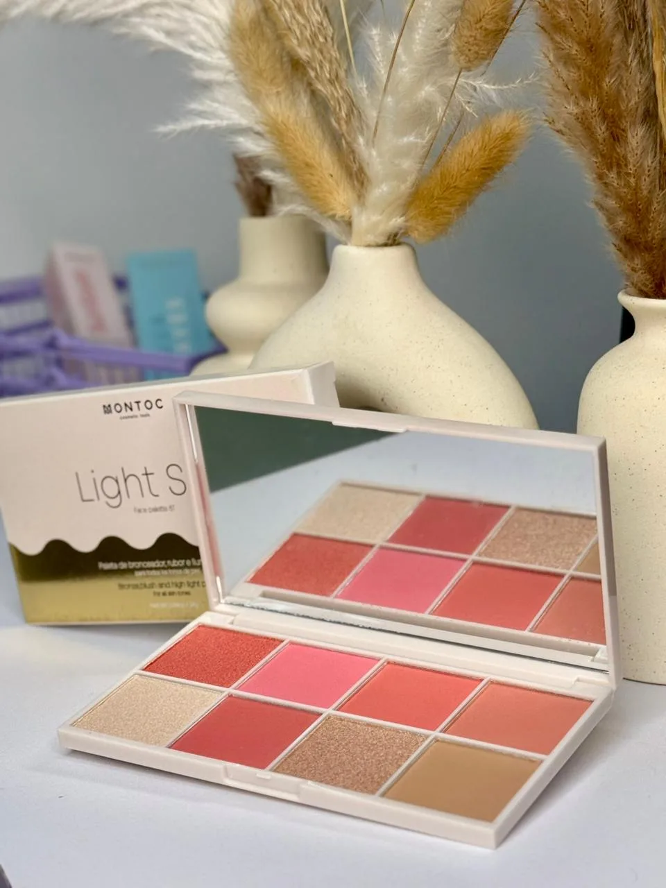 PALETA LIGHT SET RUBORES MONTOC