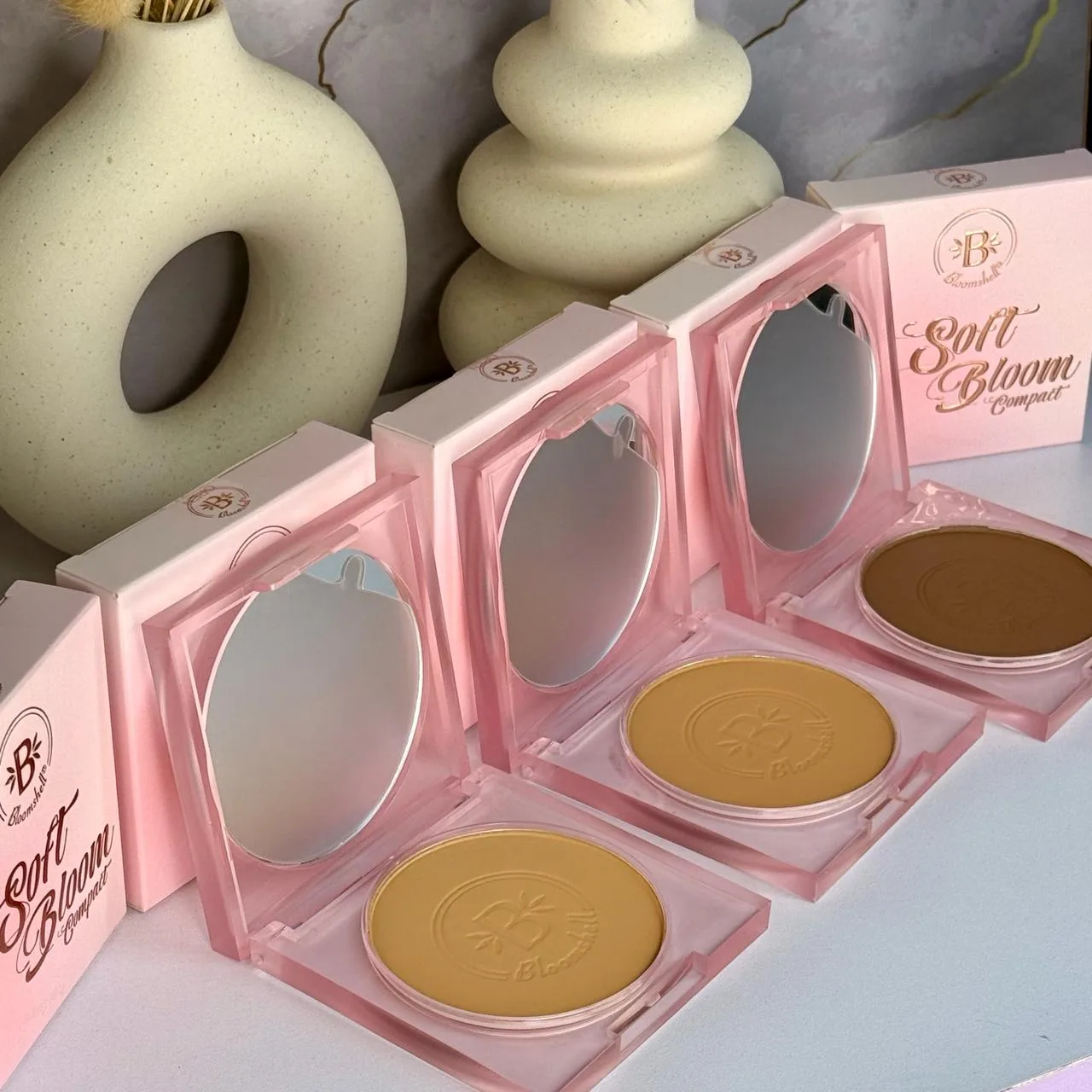 POLVO COMPACTO BLOOMSHELL