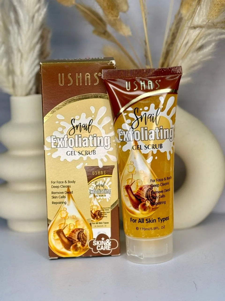 EXFOLIANTE ALOHE VERA USHAS