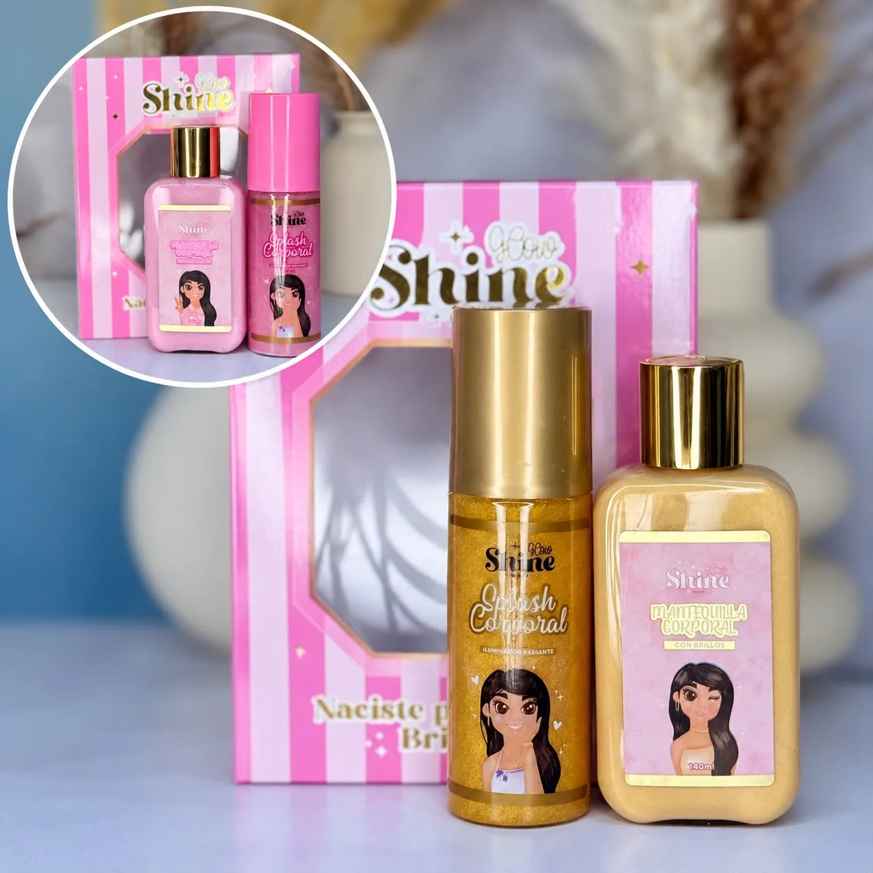 COMBO BRILLI GLOW SHINE BY YAJA