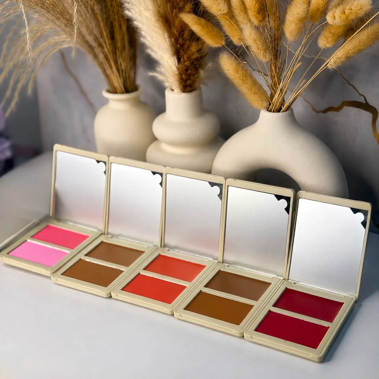 RUBOR-BRONZER DUO EN CREMA Y COMPACTO ATENEA