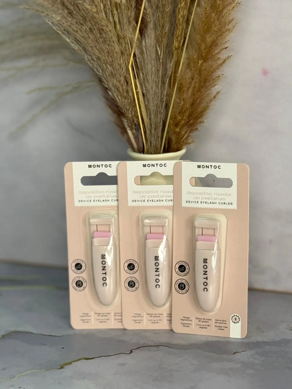 RIZADOR PESTAÑAS NUDE MONTOC