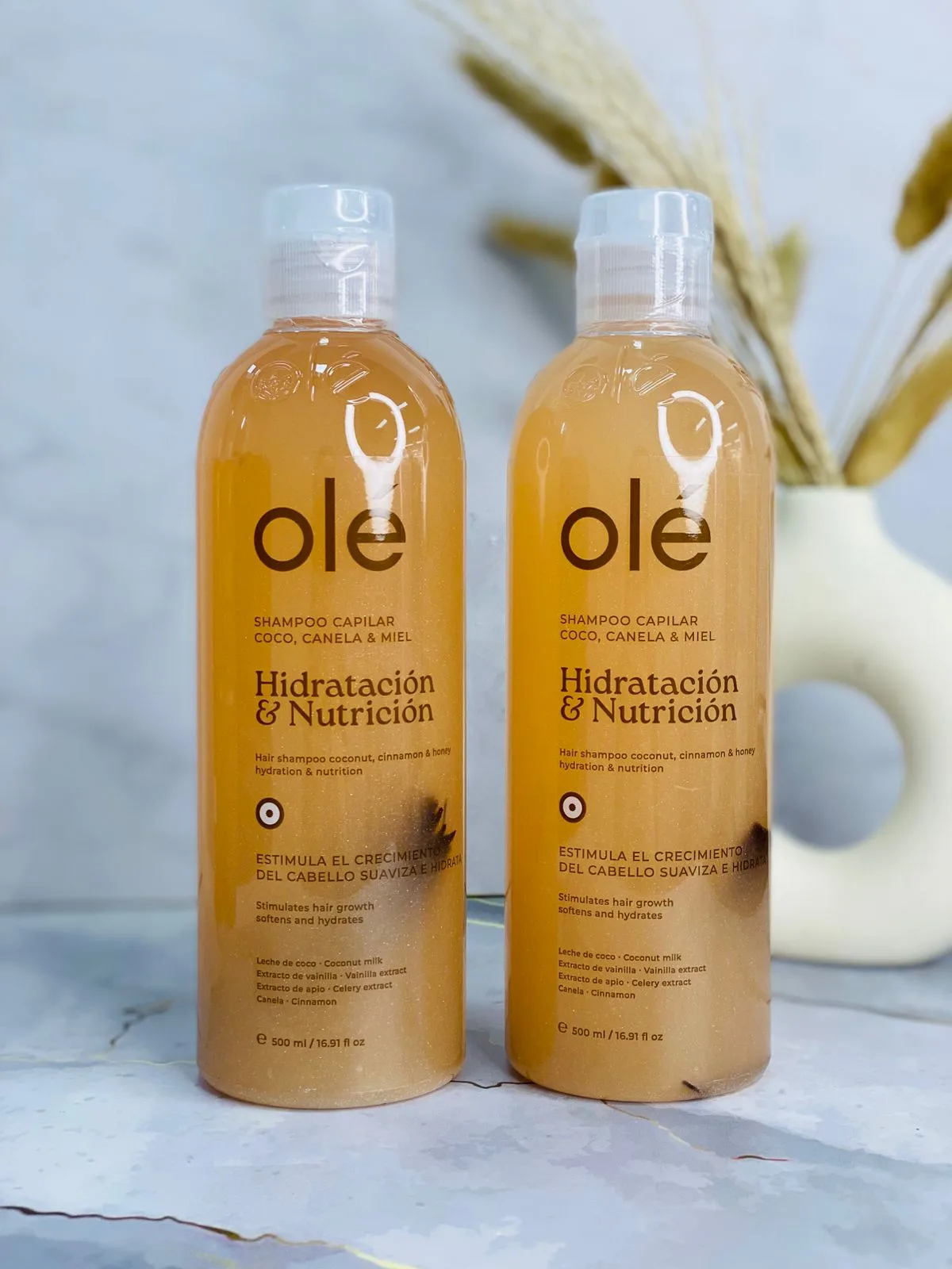 SHAMPOO DE COCO Y MIEL