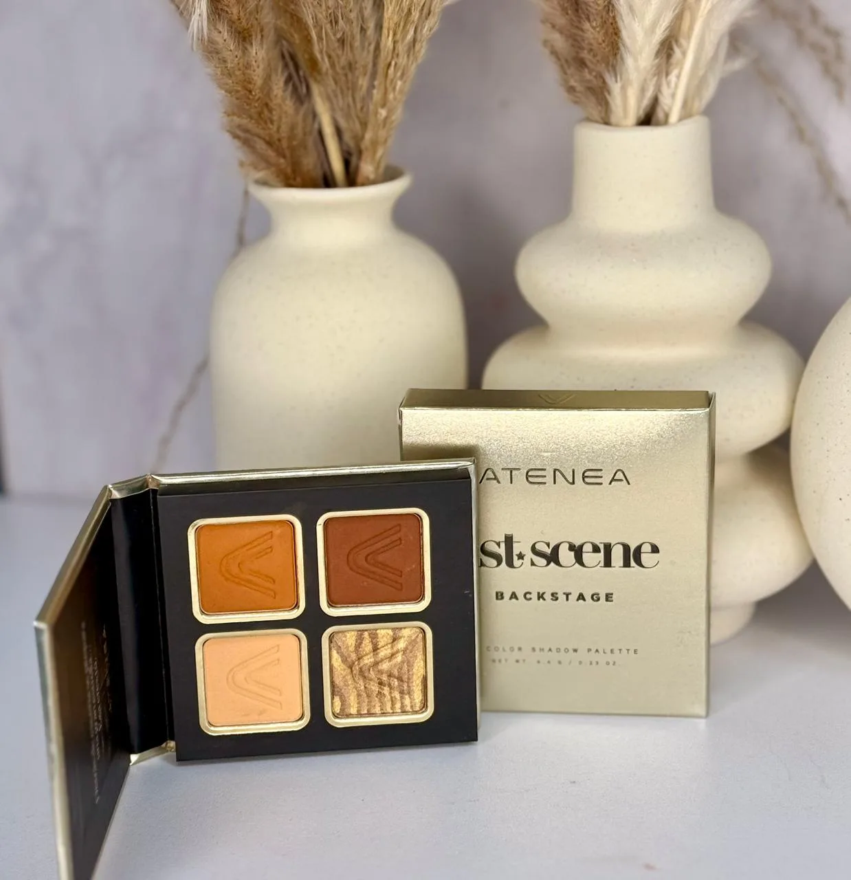 PALETA SOMBRAS 4 TONOS ATENEA