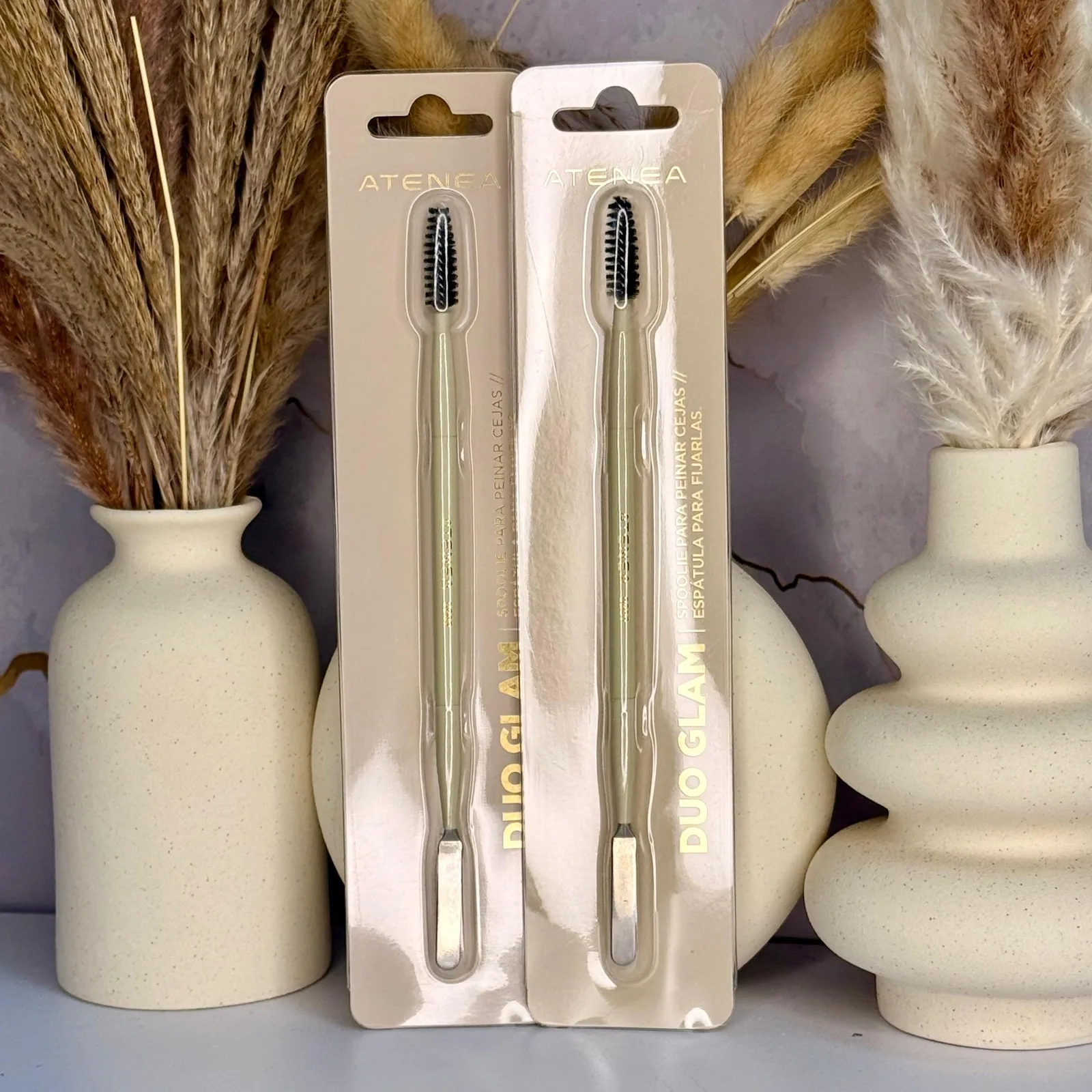 BROCHA DUO GLAM PARA CEJAS