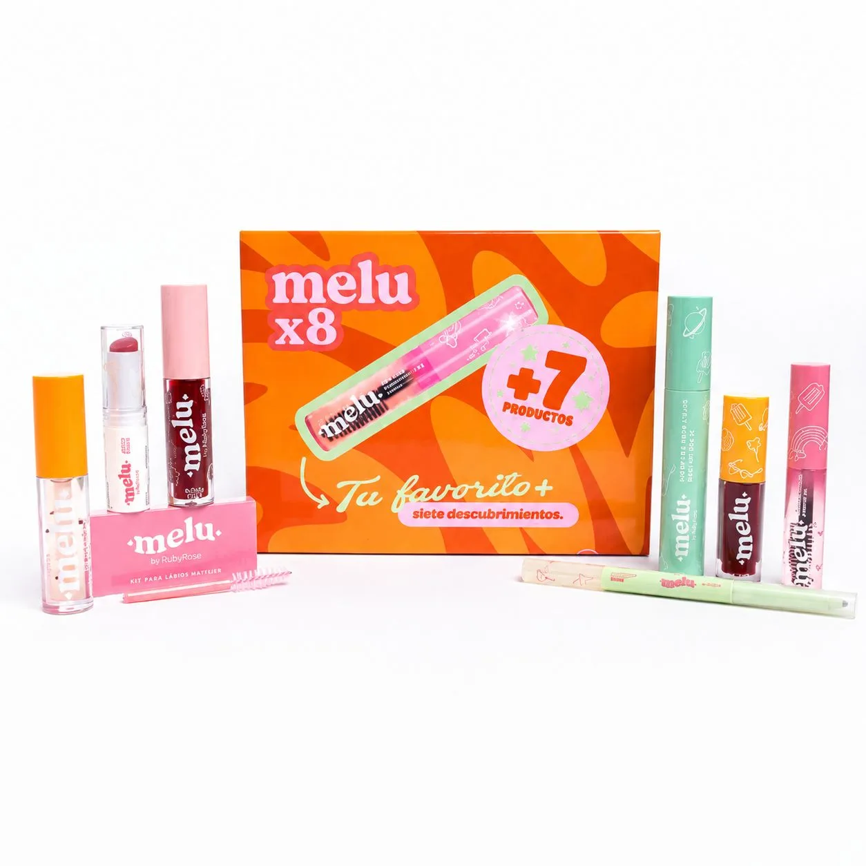 CAJA MELU RUBYROSE X 8