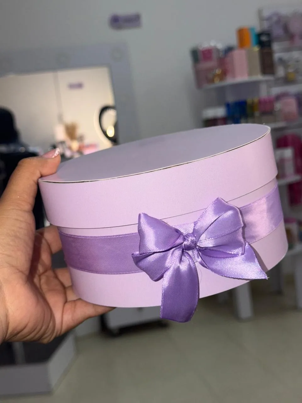 CAJA MEDIANA REDONDA