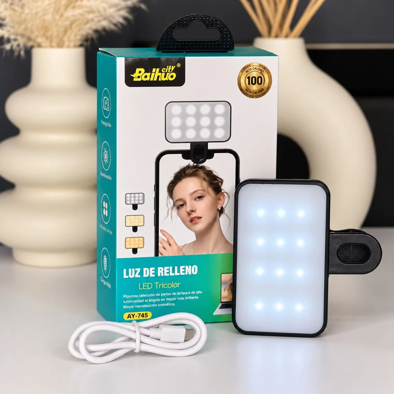LUZ LED PORTATIL
