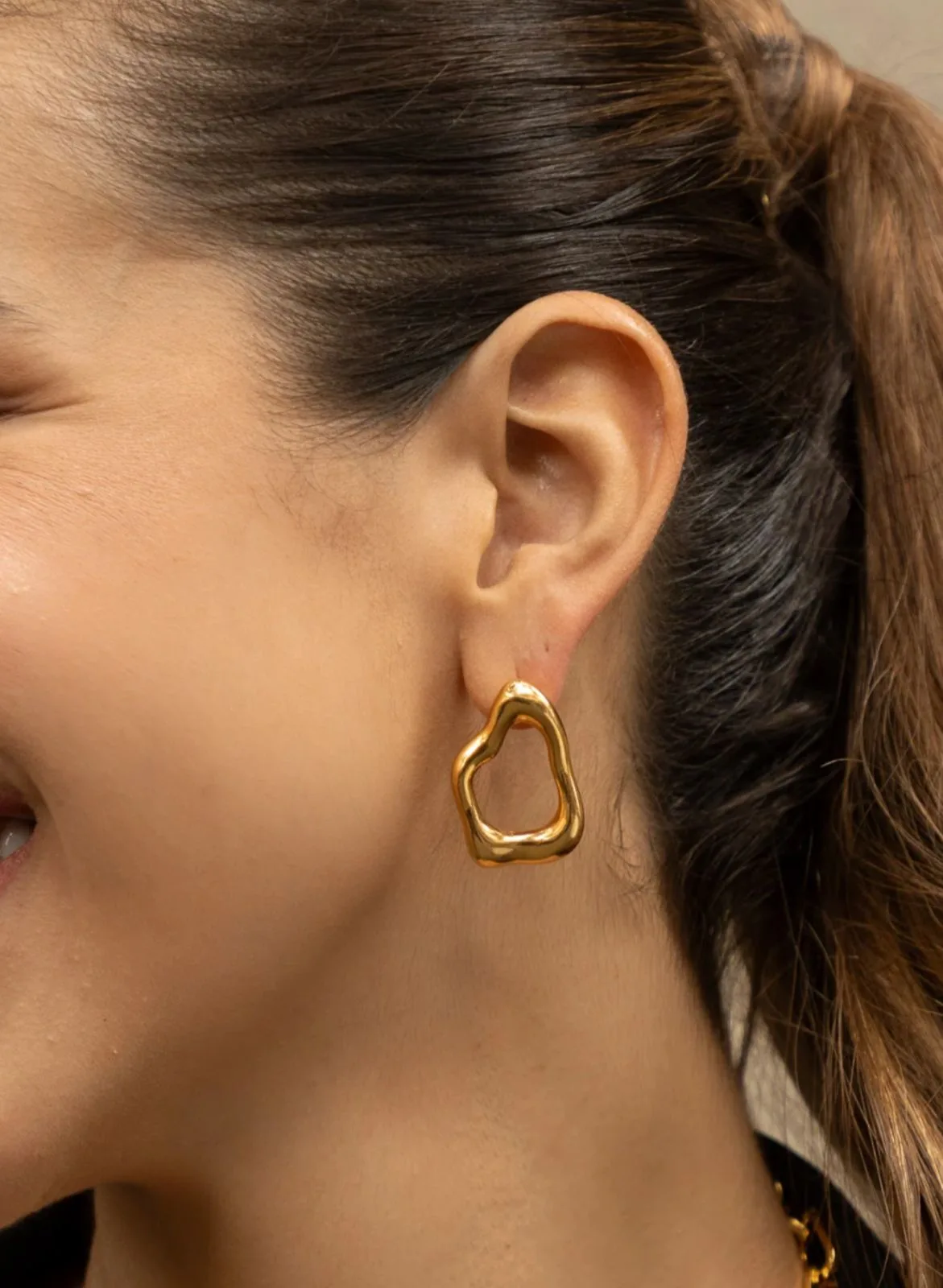 Aretes Silueta Amorfa