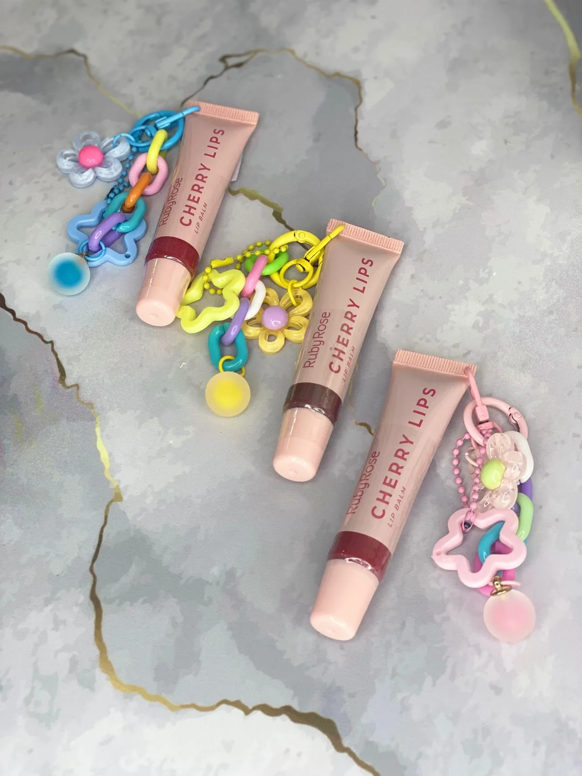 LIP BALM +LLAVERO RUBY ROSE