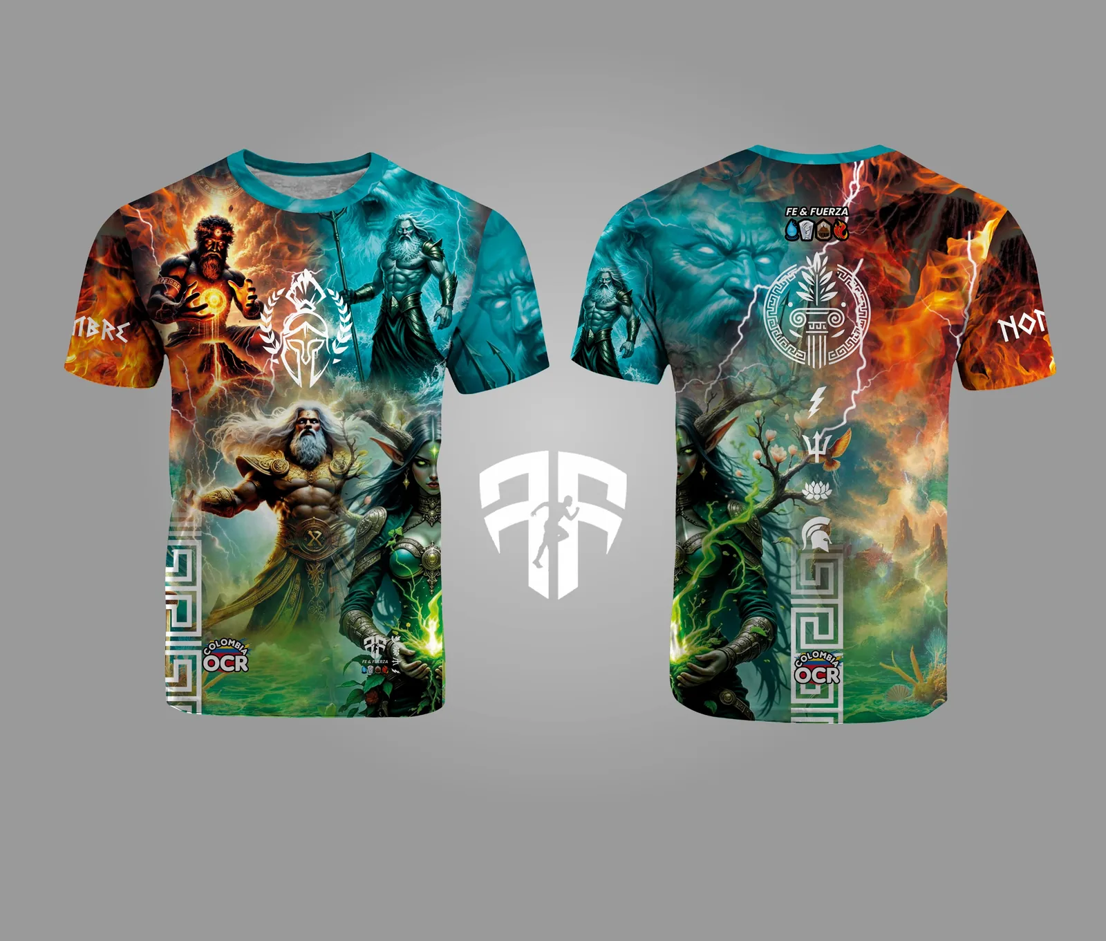 Camiseta Dioses Elementales