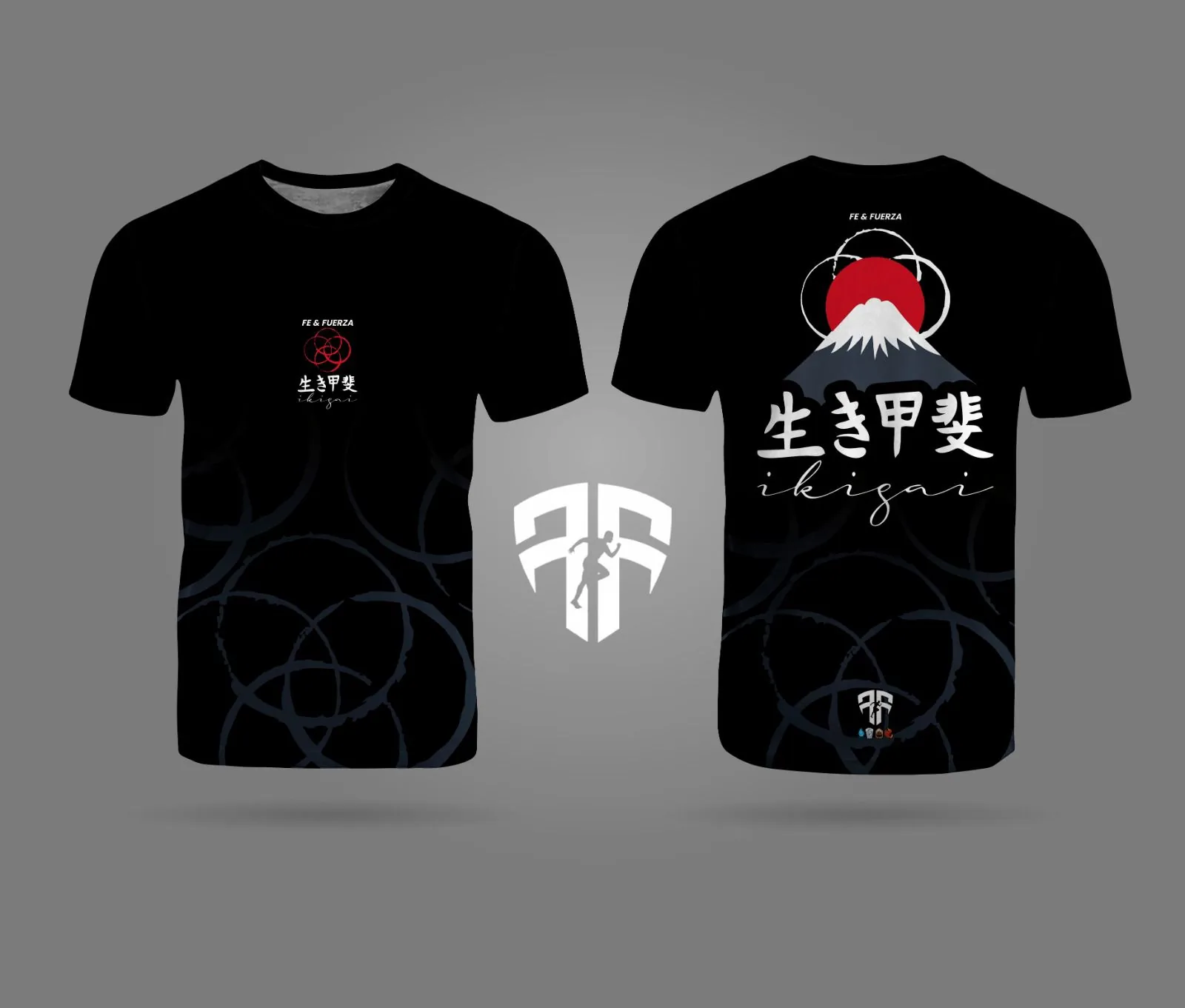 Camiseta Ikigai Negra
