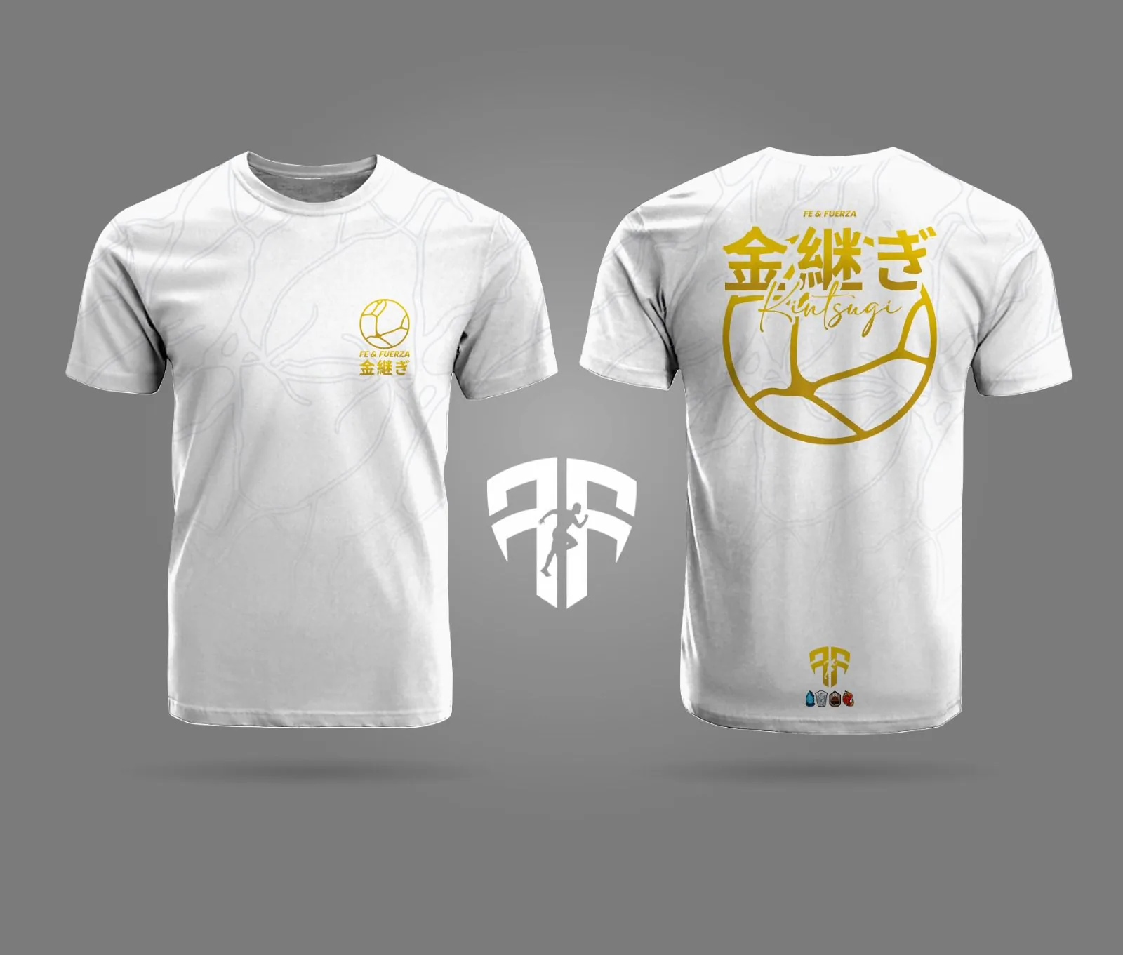 Camiseta Kintsugi Blanca