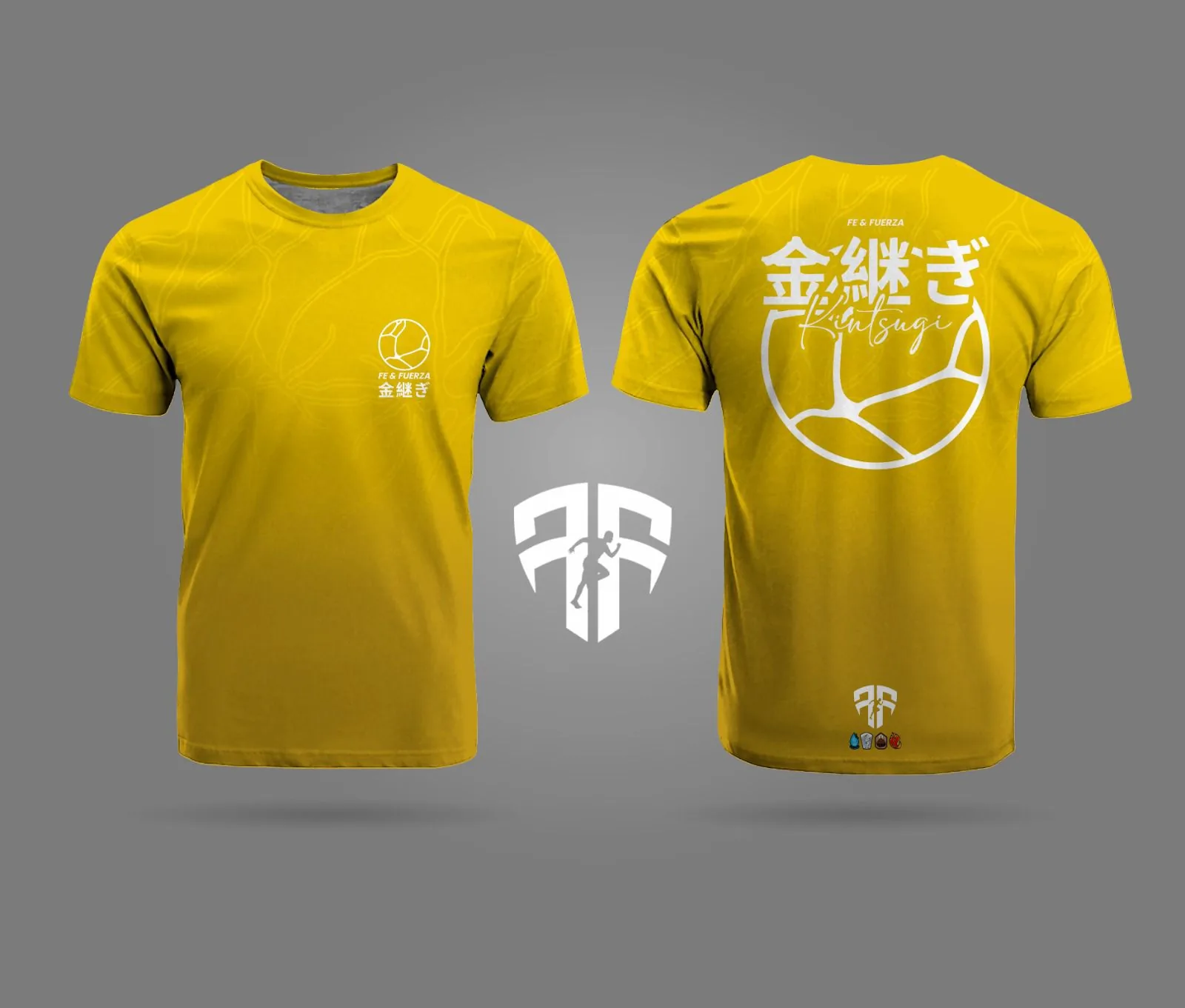 Camiseta Kintsugi Amarilla