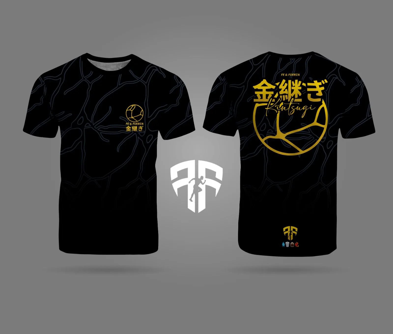 Camiseta Kintsugi Negra