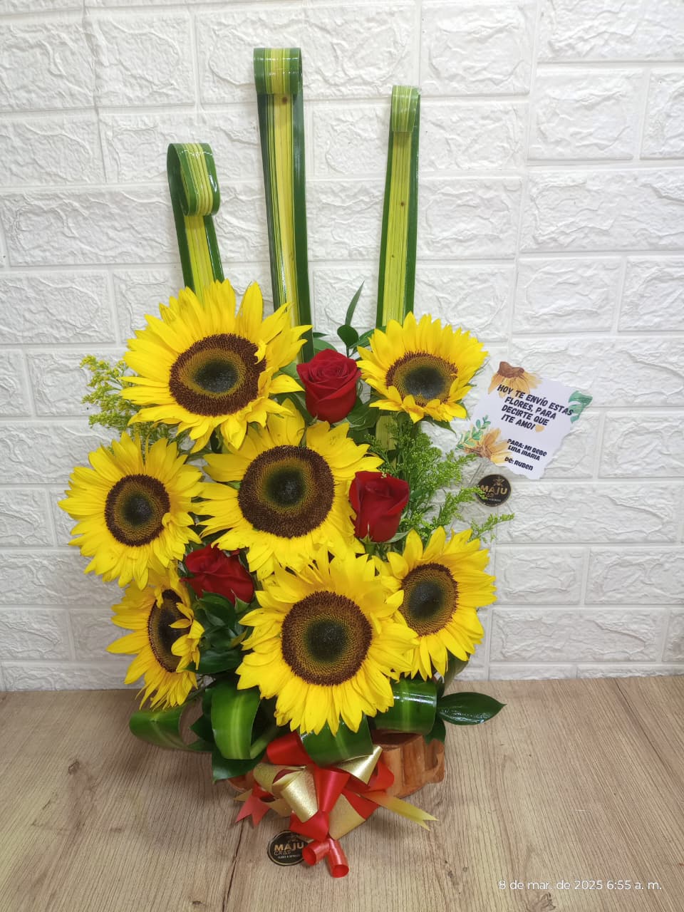 Girasoles futurista