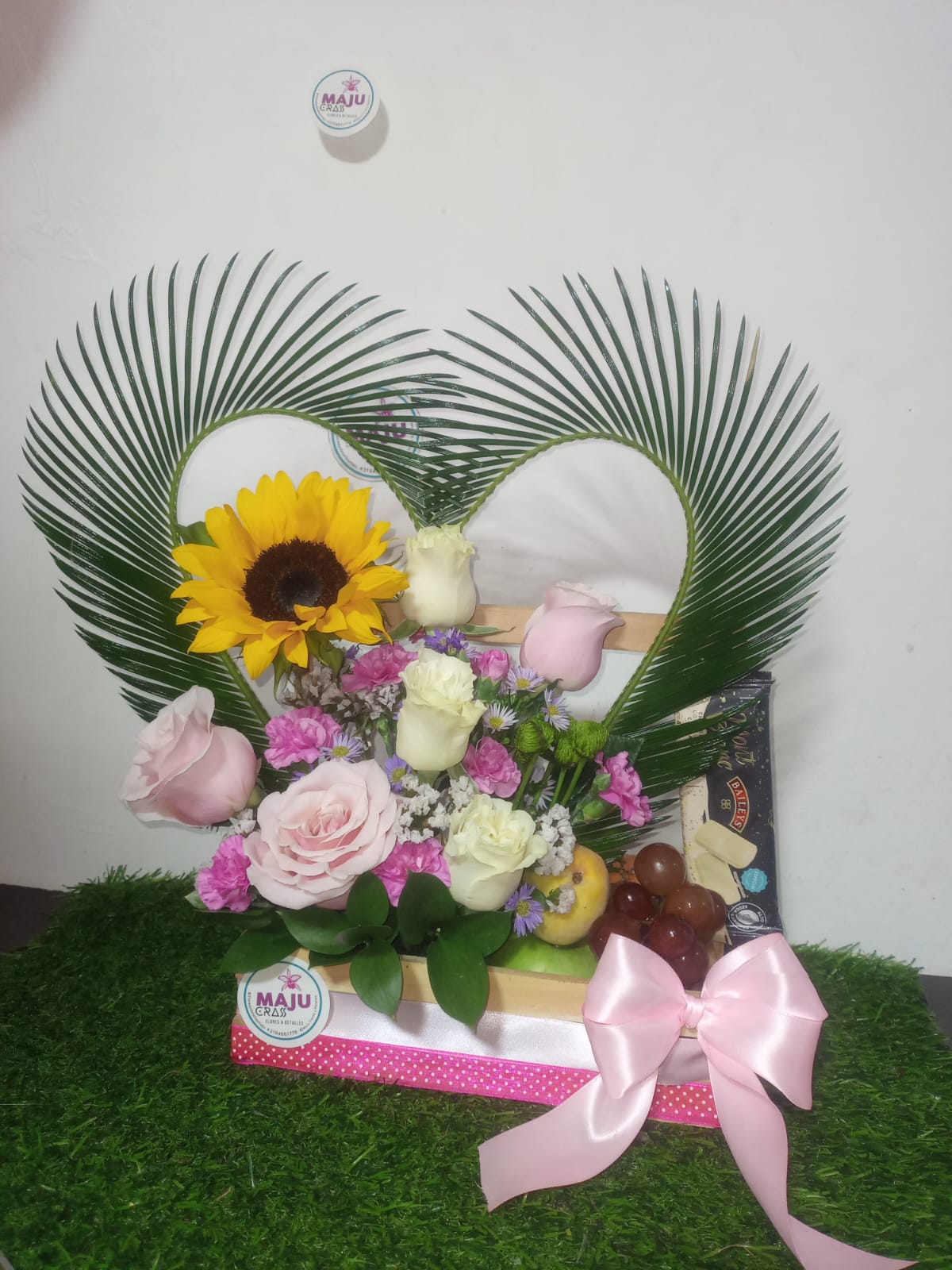 Cesta Cora cora Floral