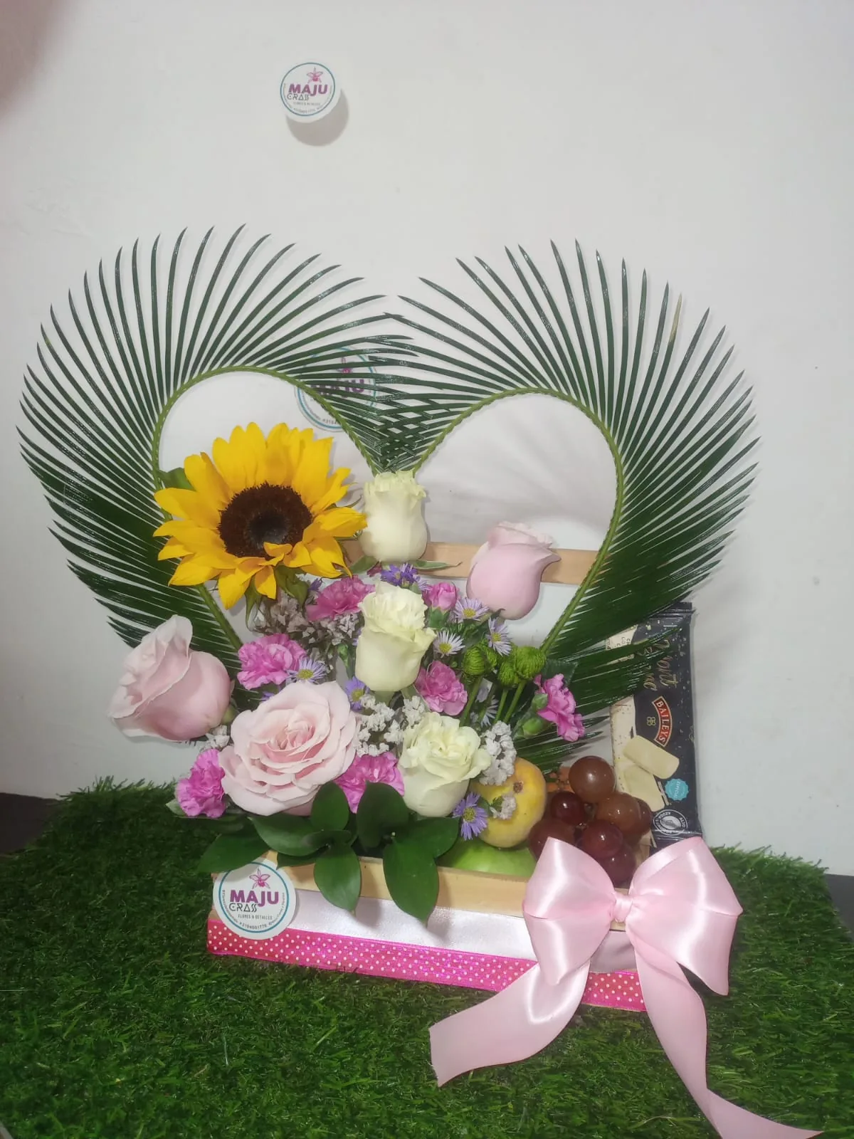 Cesta Cora cora Floral