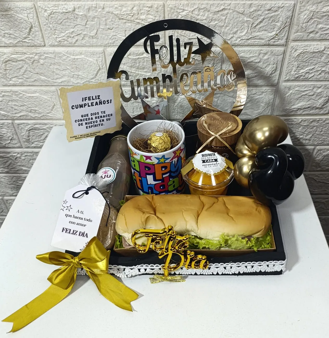 Desayuno/Merienda Especial 'Feliz Día y Cumpleaños'