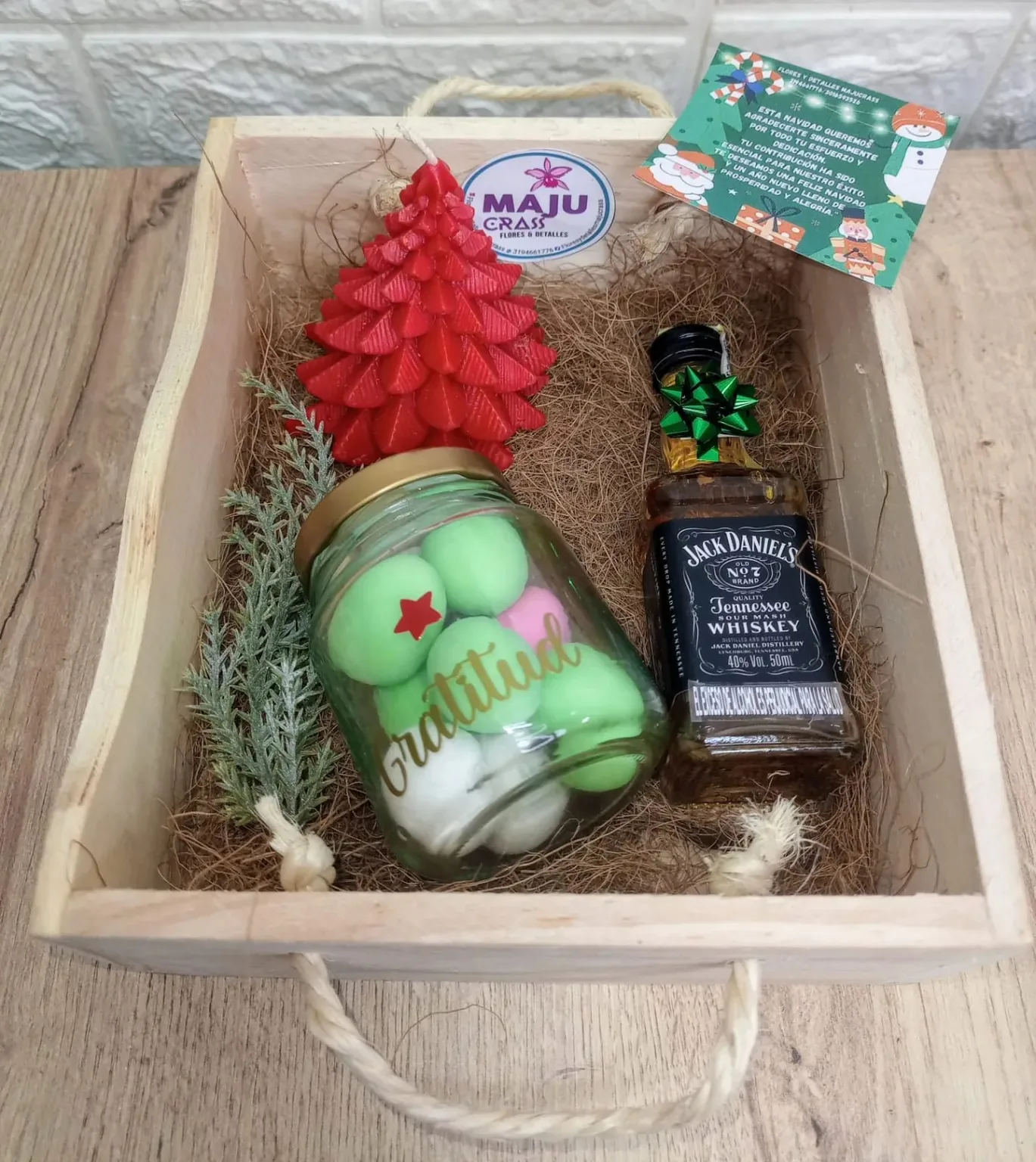 Caja de Regalo Navideña Gratitud
