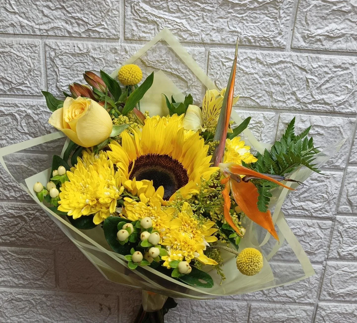 Bouquet sol verde