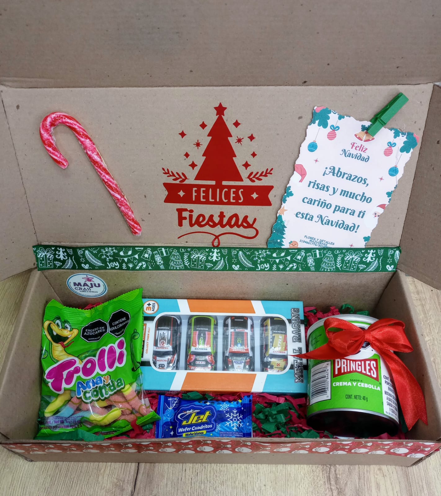 Caja de Regalo Navideña infantil