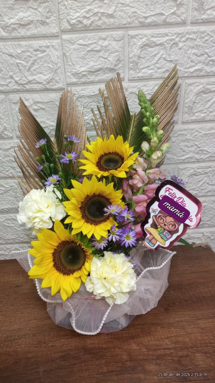 Arreglo Floral 'Sol para Mamá'