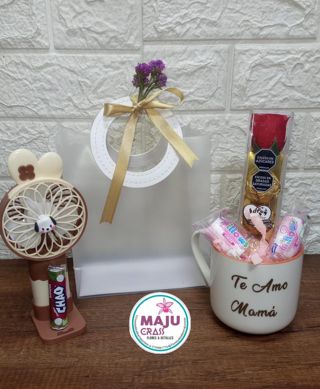 Set de Regalo Te Amo Mamá