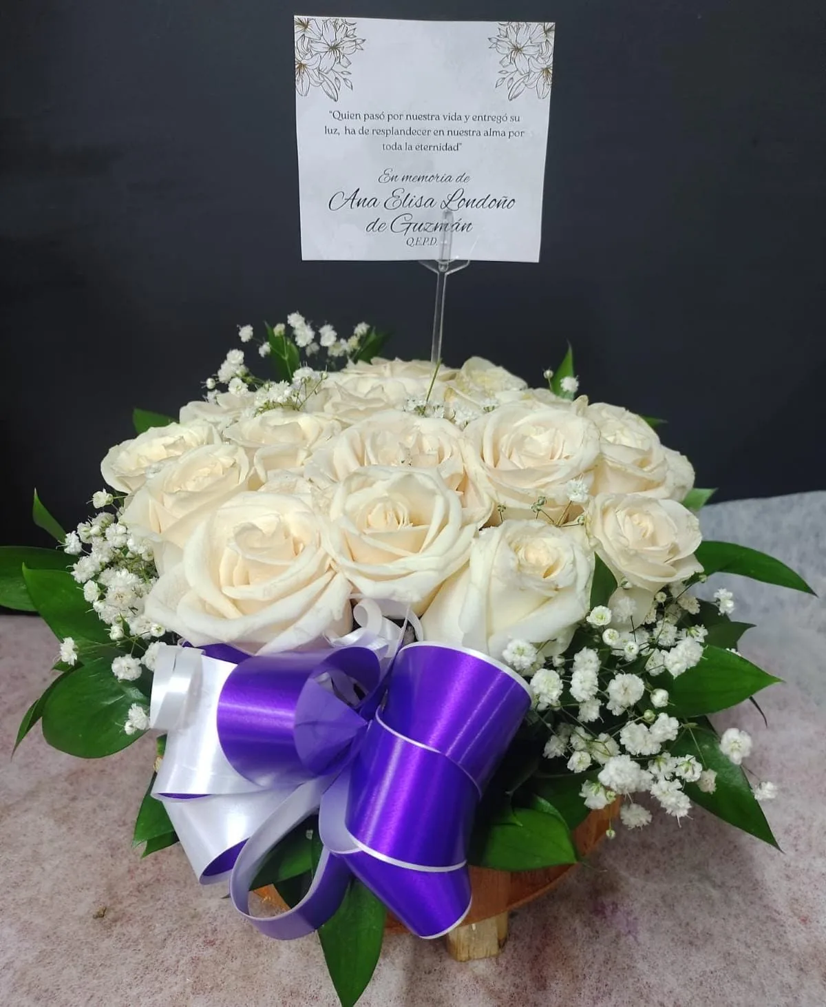 Arreglo Rosas Blancas