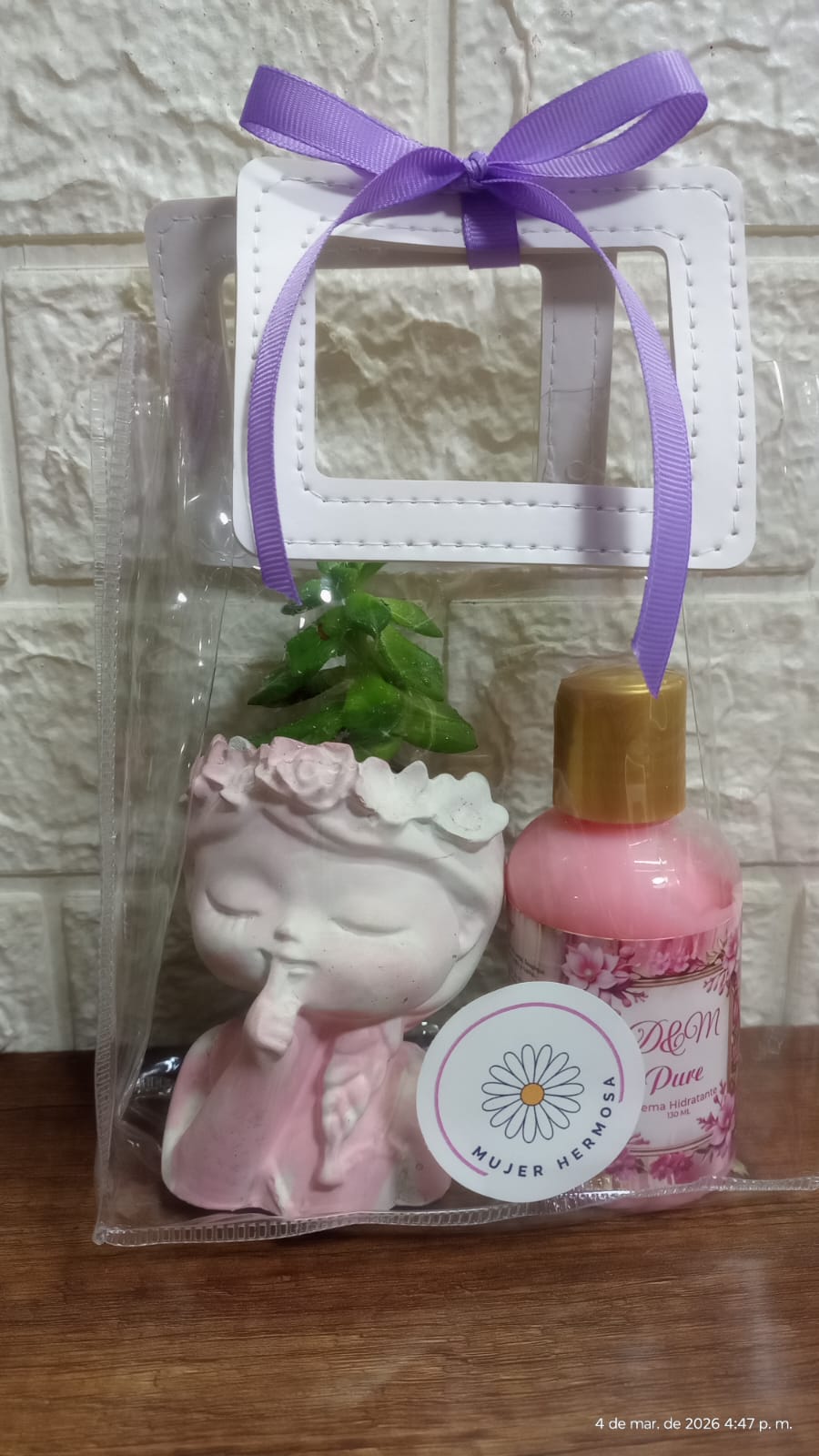 Set de Regalo Crema Hidratante y Suculenta