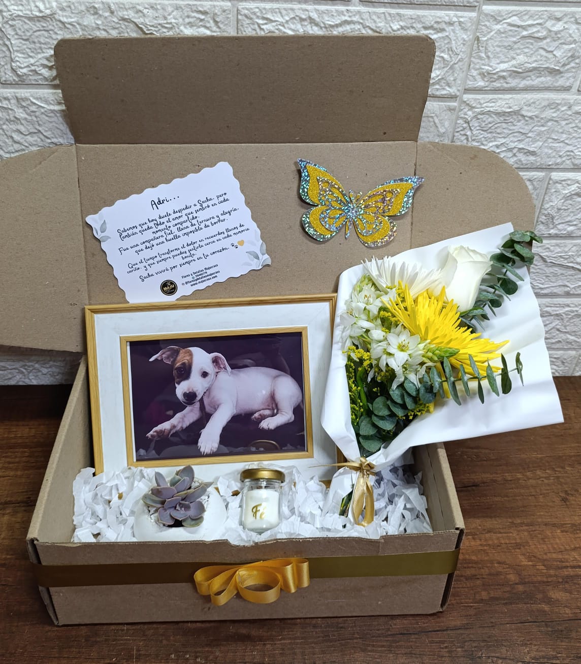 Caja de Consuelo 'Recuerdo Eterno' para Mascotas