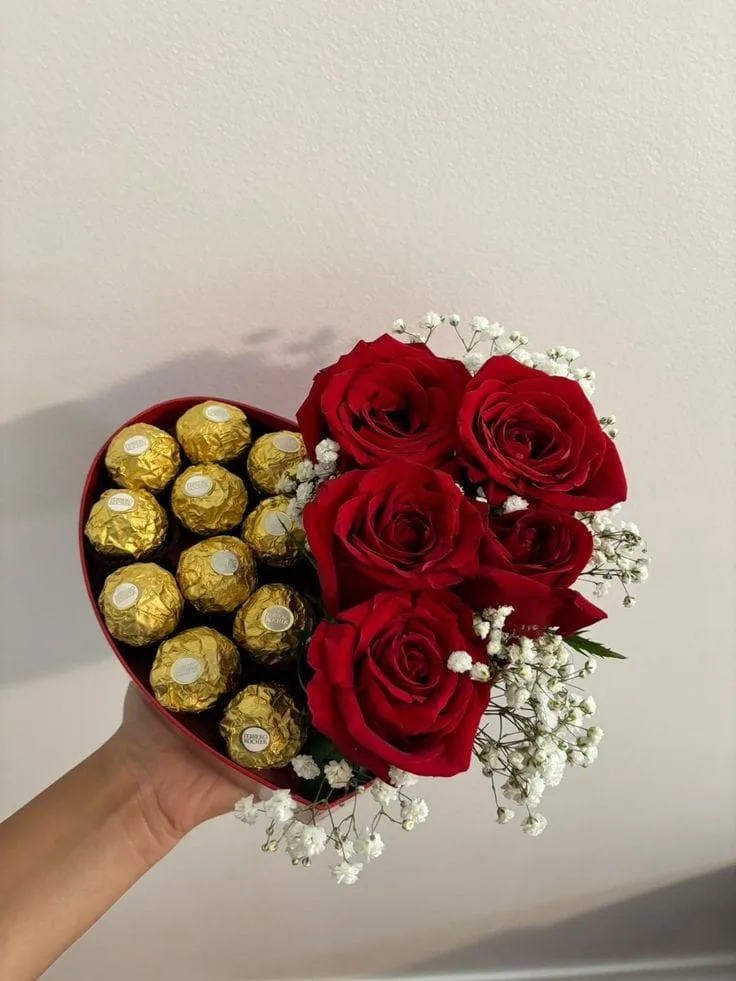Corazón rosal de amor