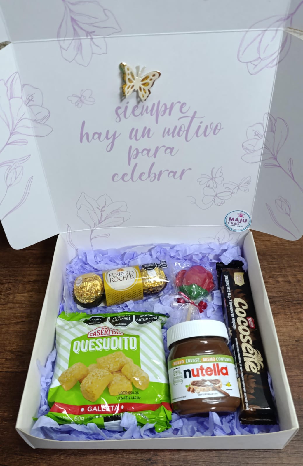 Caja de Dulce Sorpresar