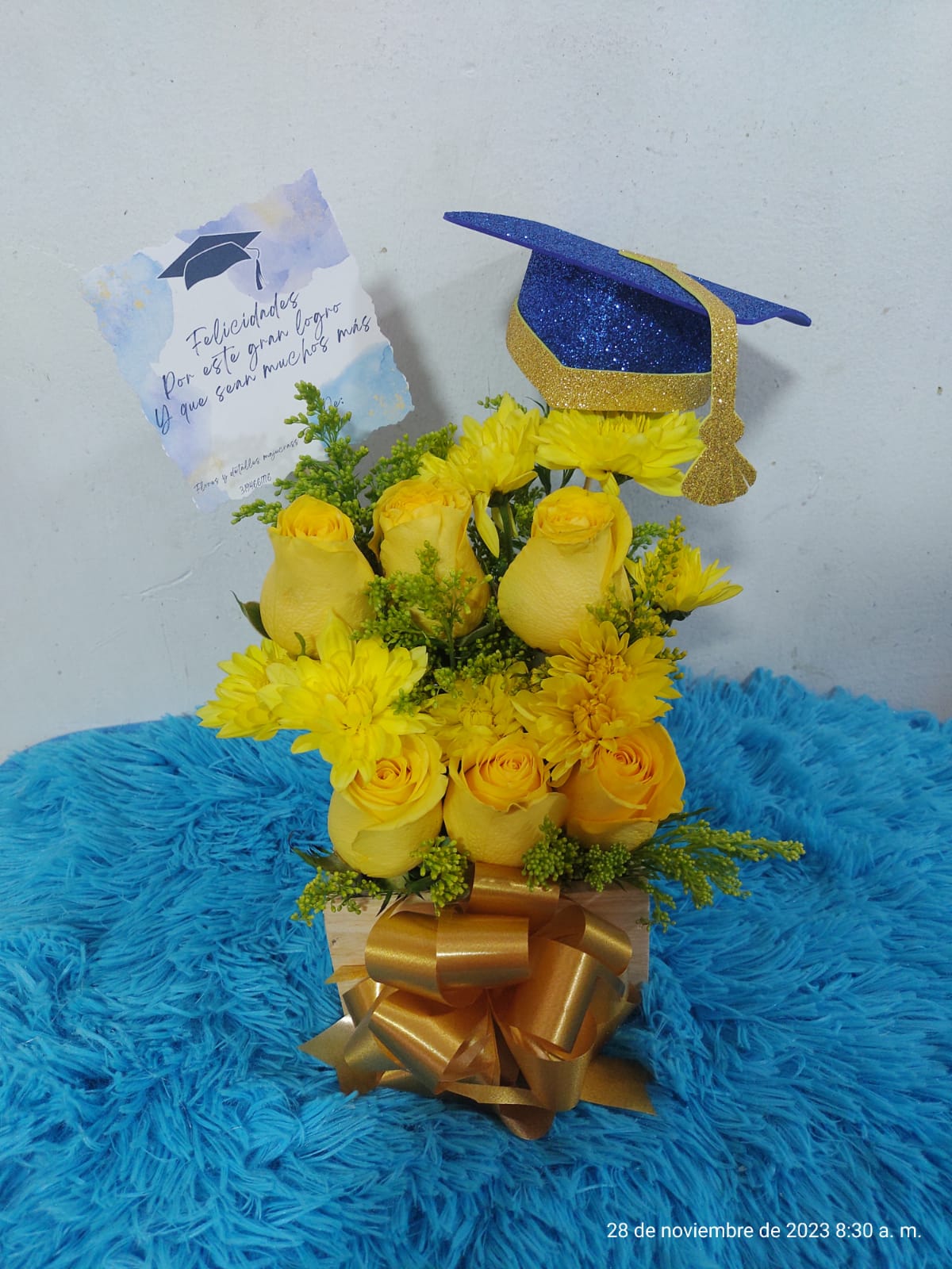 Arreglo Floral de Graduación