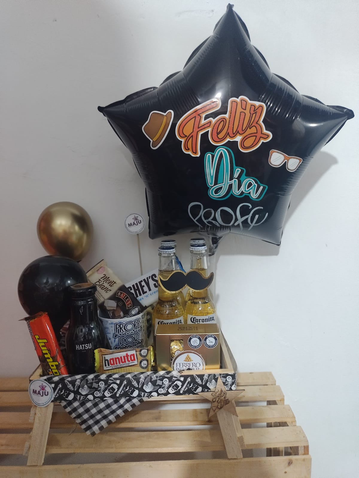 Cesta de Regalo Feliz Día Profe