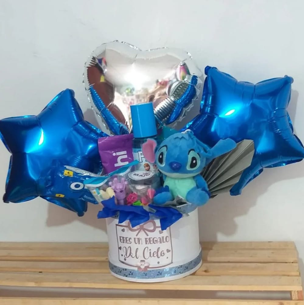 Caja de Regalo Stitch cora