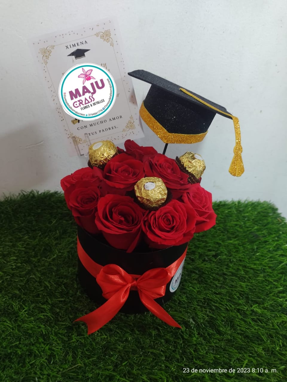Box Floral Graduación