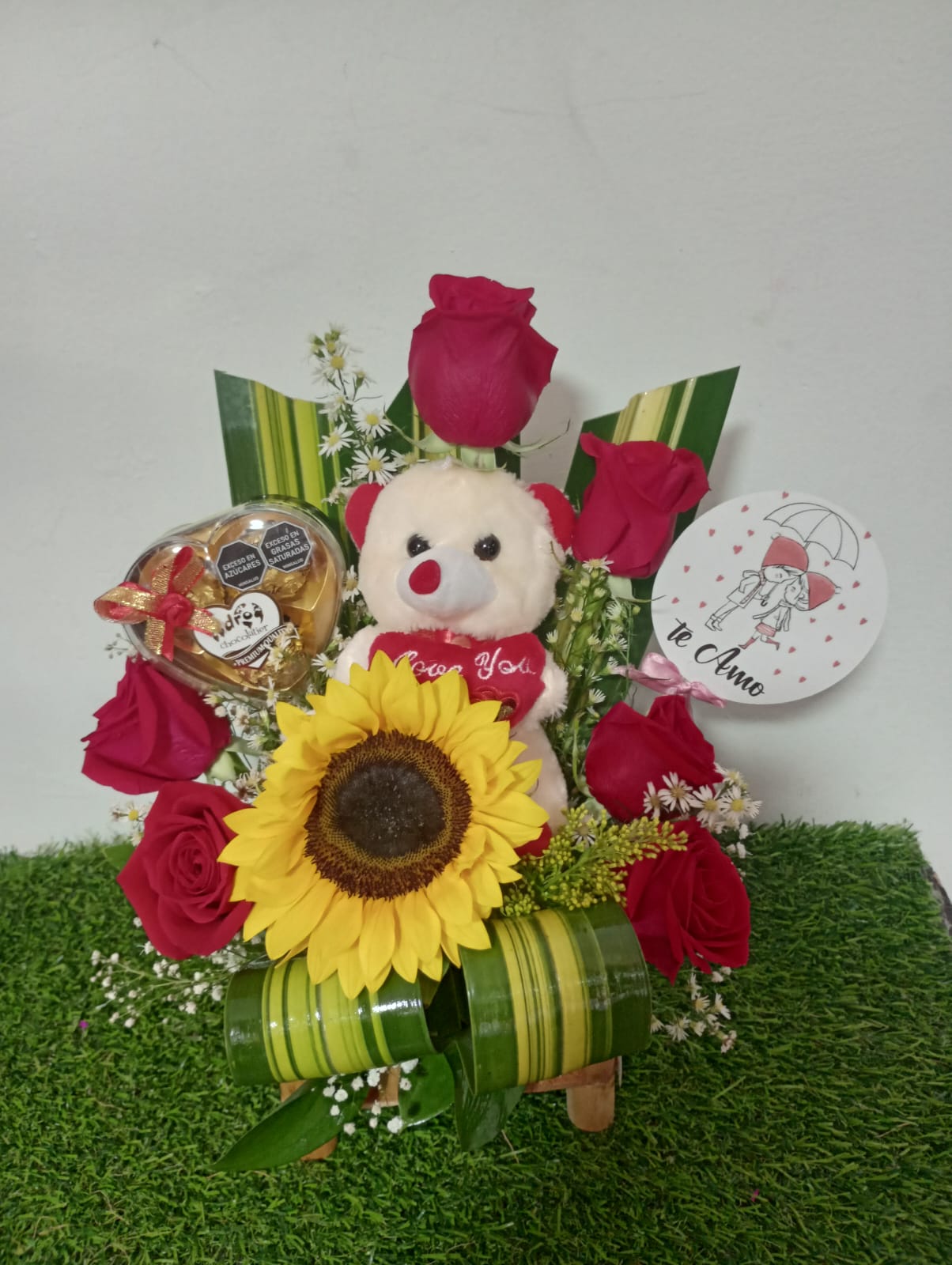 Ramo peluche tierno