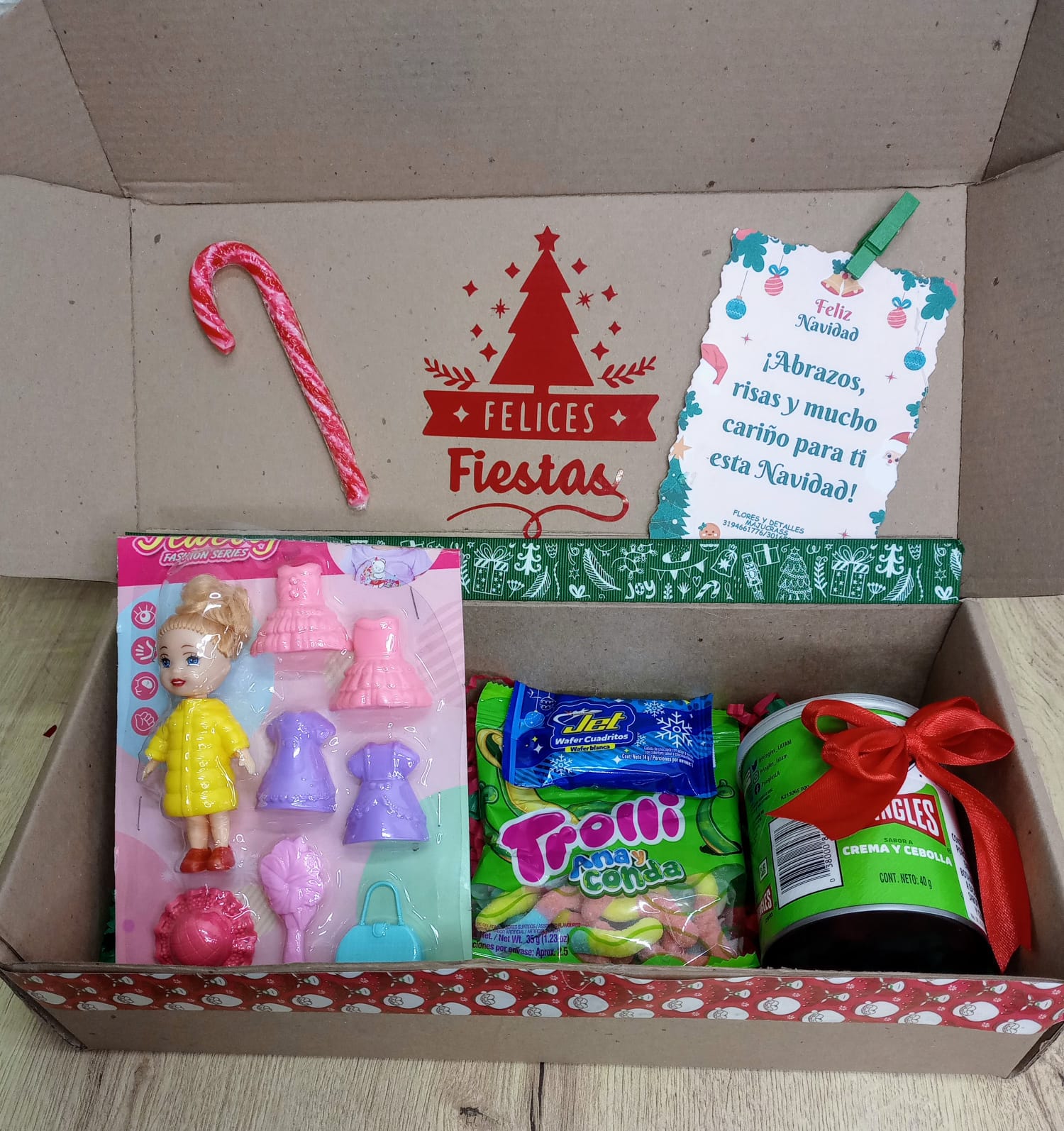 Caja de Regalo Navideña infantil 2
