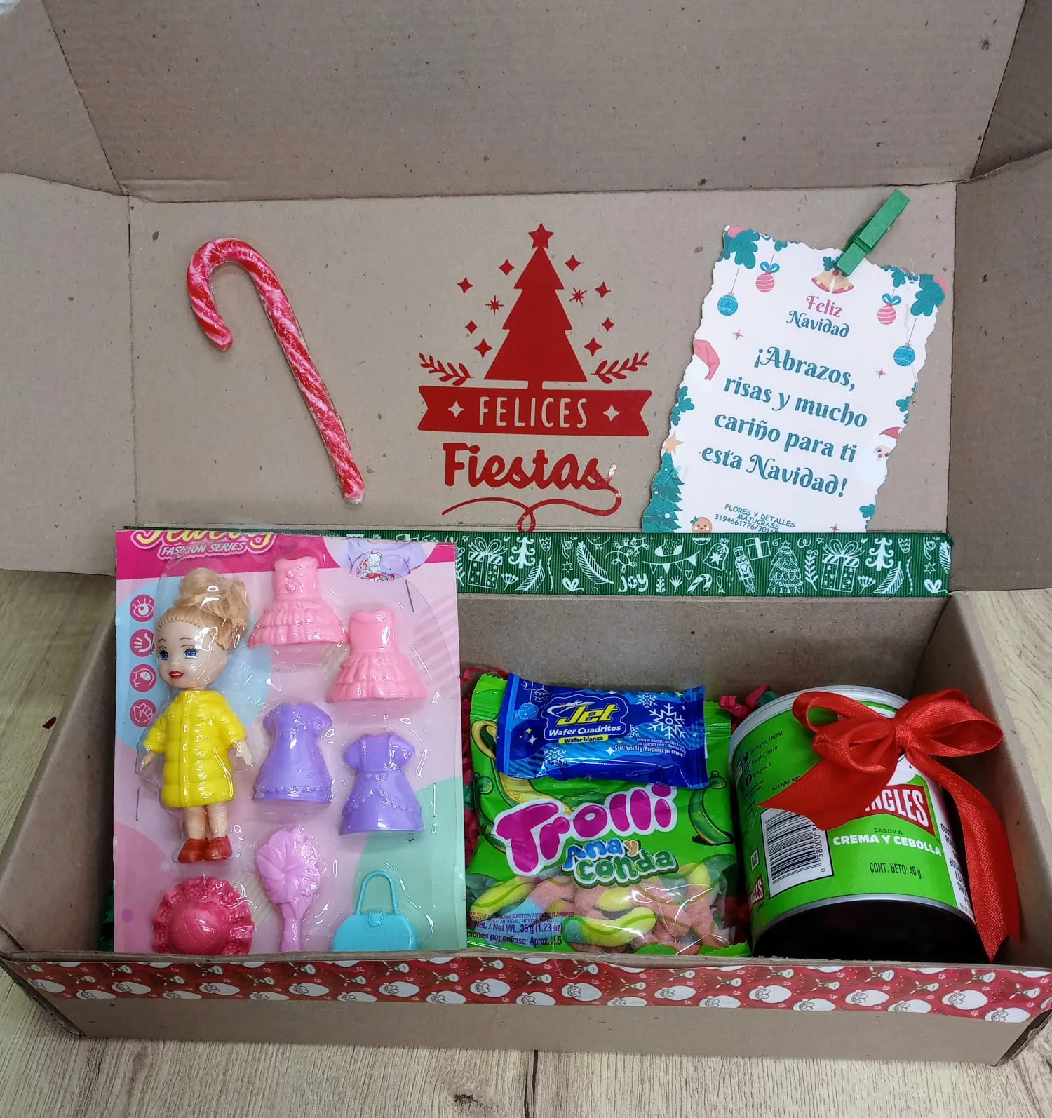Caja de Regalo Navideña infantil 2
