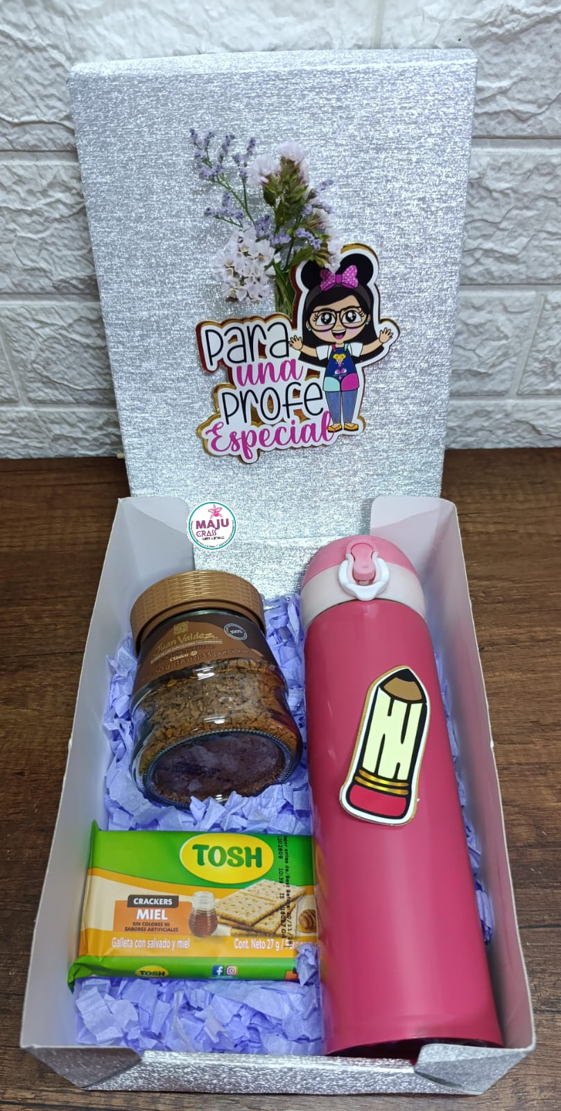 Caja de Regalo 'Para una Profe Especial'